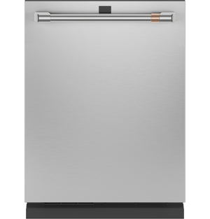 Café Stainless Steel 24" Built-In Dishwasher with Stainless Interior and Hidden Controls - CDT875P2NS1