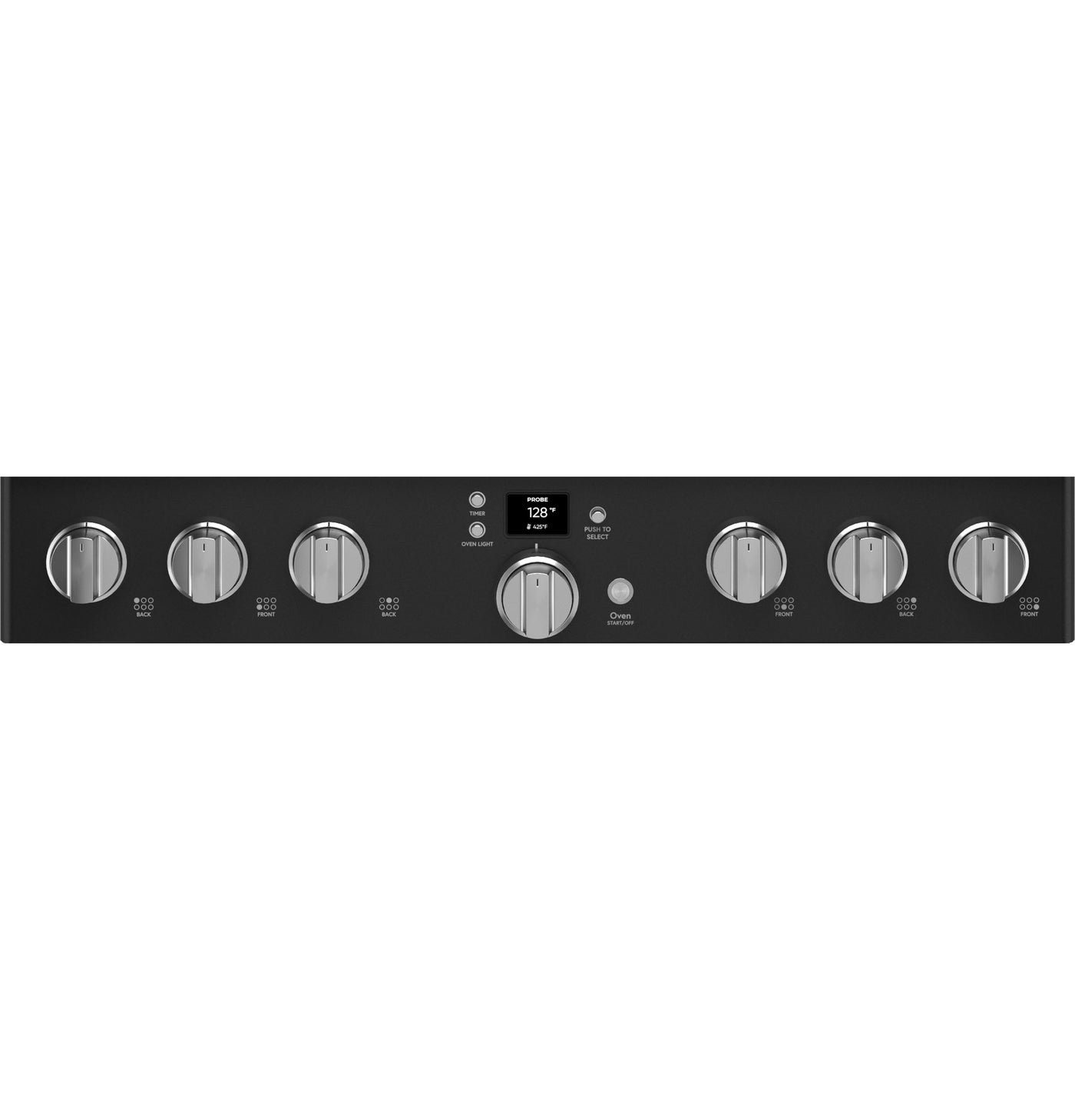 Café Matte Black 36" All-Gas Commercial-Style Smart Range (6.2 Cu.Ft) - CGY366P3TD1