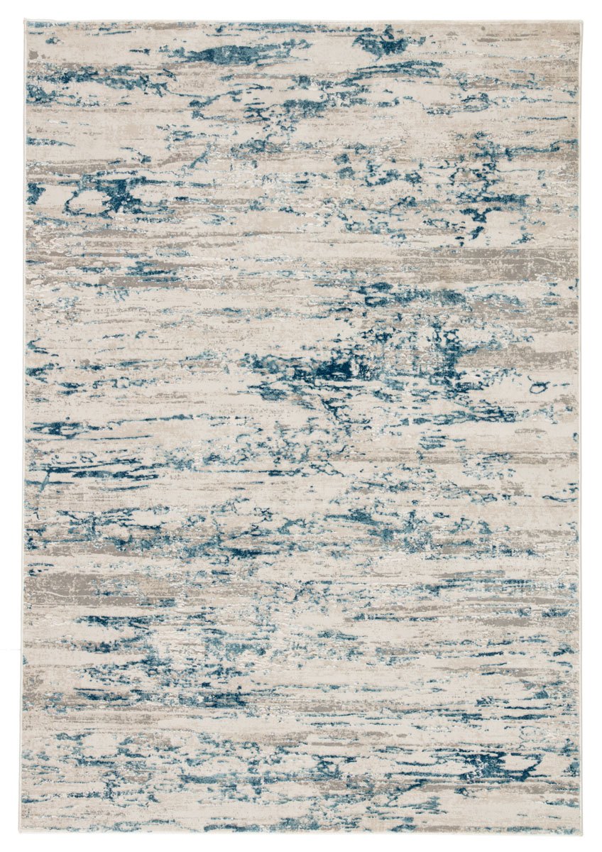Mesala I Area Rug - 5' X 7'6" - Ivory/Blue