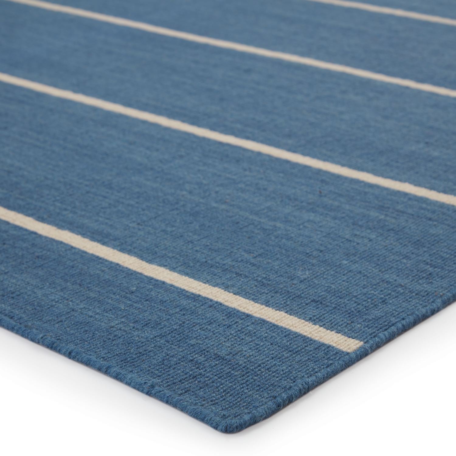 Agkiras I Area Rug - 10' X 14' - Blue/Cream