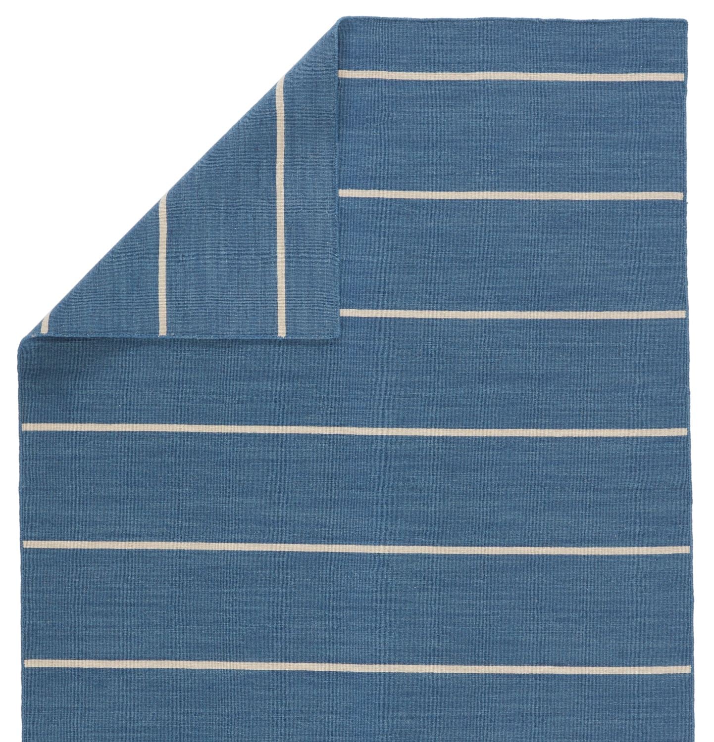 Agkiras I Area Rug - 10' X 14' - Blue/Cream