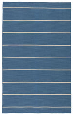 Agkiras I Area Rug - 10' X 14' - Blue/Cream