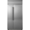 Café Stainless Steel 42" Built-In Side-by-Side Refrigerator (25.1 Cu. Ft.) - CSB42WP2NS1