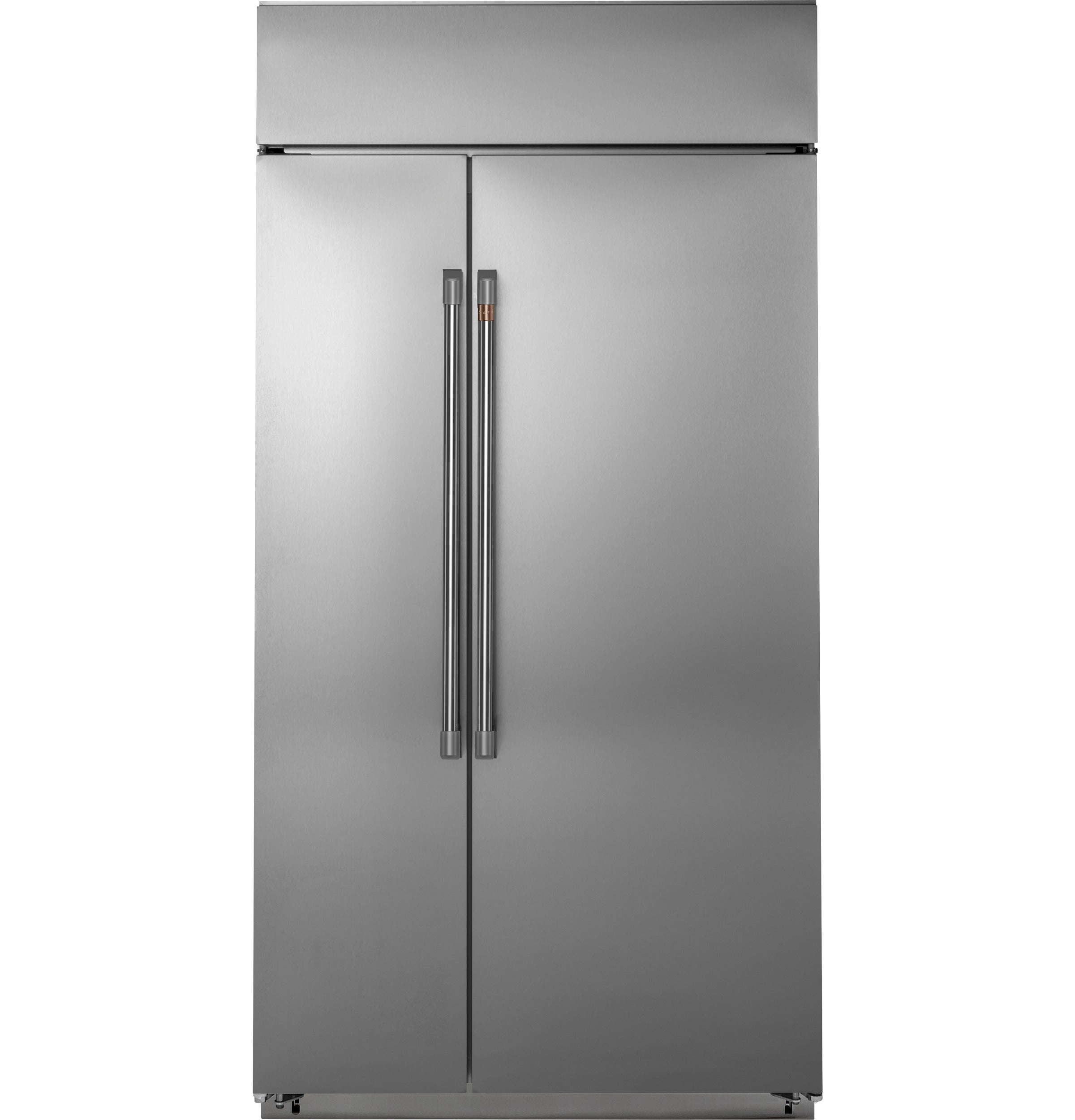 Café 42 " 25.1 Cu. Ft. Stainless Steel Built-In Side-by-Side Refrigerator (25.1 Cu. Ft.) - CSB42WP2NS1