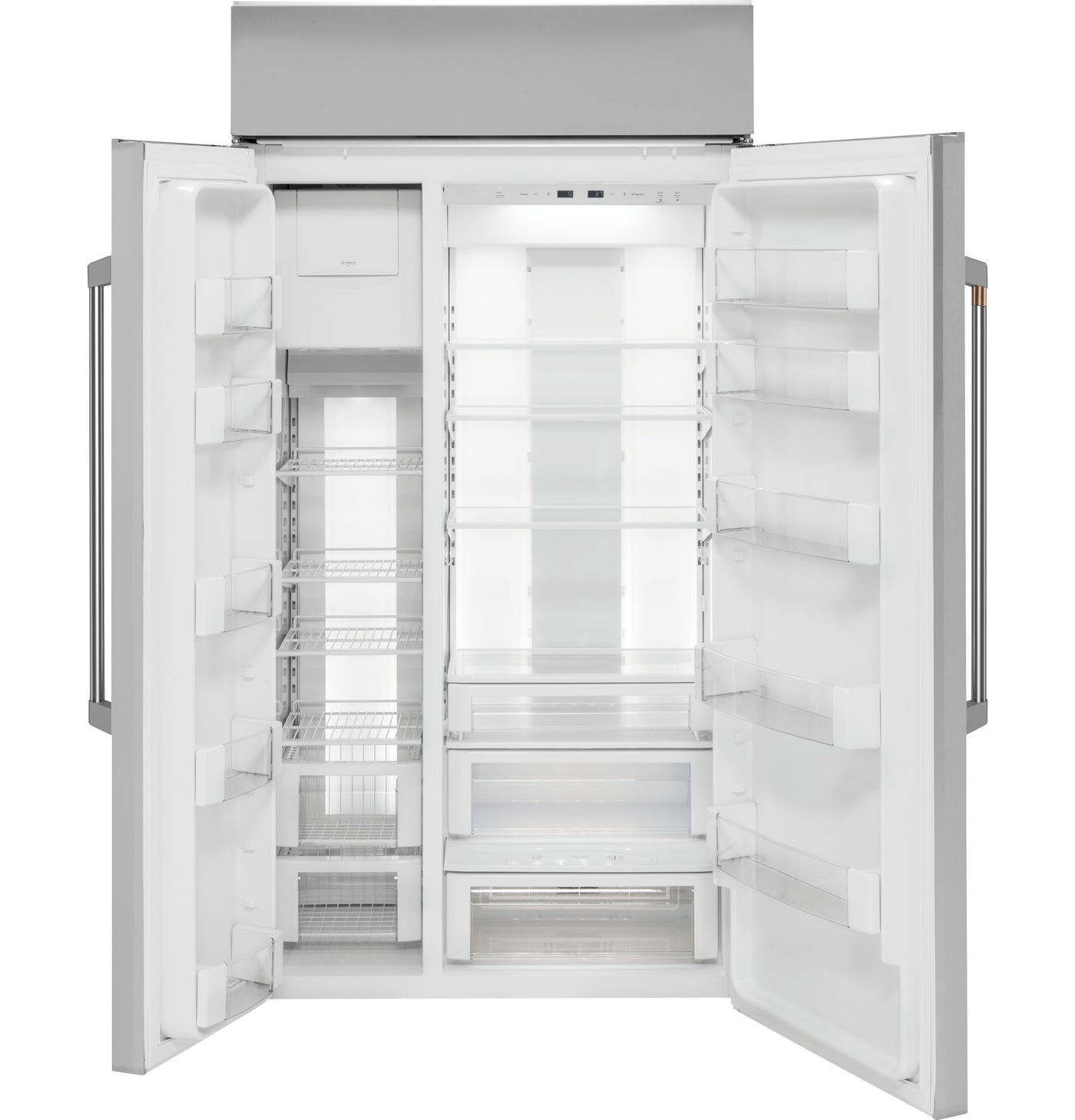 Café Stainless Steel 48" Built-In Side-by-Side Refrigerator (29.6 Cu.Ft.) - CSB48WP2NS1