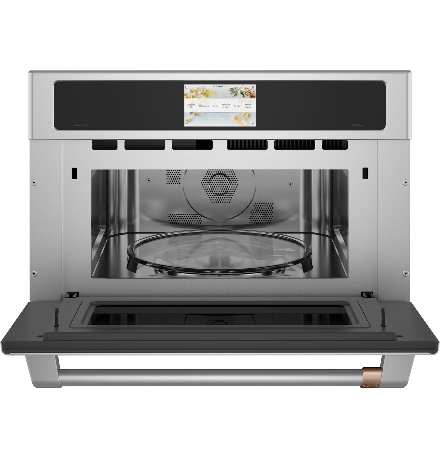 Café Stainless Steel 30'' Five in One Oven with 240V Advantium® Technology (1.7 Cu.Ft) - CSB923P2NS1