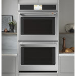 Café Stainless Steel 30" Built-In Convection Double Wall Oven (10 Cu.Ft) - CTD90DP2NS1