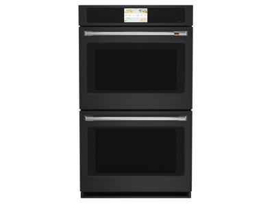 Café Matte Black 30" Built-In Convection Double Wall Oven (10 Cu.Ft) - CTD90DP3ND1