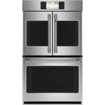 Café Stainless Steel 30" Built-In French-Door Double Convection Wall Oven (10.0 Cu.Ft) - CTD90FP2NS1