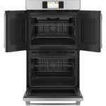 Café Stainless Steel 30" Built-In French-Door Double Convection Wall Oven (10.0 Cu.Ft) - CTD90FP2NS1