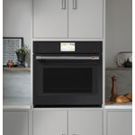 Café Matte Black 30" Built-In Convection Single Wall Oven (5.0 Cu.Ft) - CTS90DP3ND1