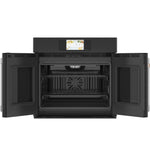Café Matte Black 30" Built-In French-Door Single Convection Wall Oven (50 Cu.Ft) - CTS90FP3ND1