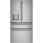 Café Stainless Steel 36" 4-Door French-Door Refrigerator (27.8 Cu. Ft.) - CVE28DP2NS1