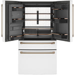 Café Matte White 36" 4-Door French-Door Refrigerator (27.8 Cu. Ft.) - CVE28DP4NW2