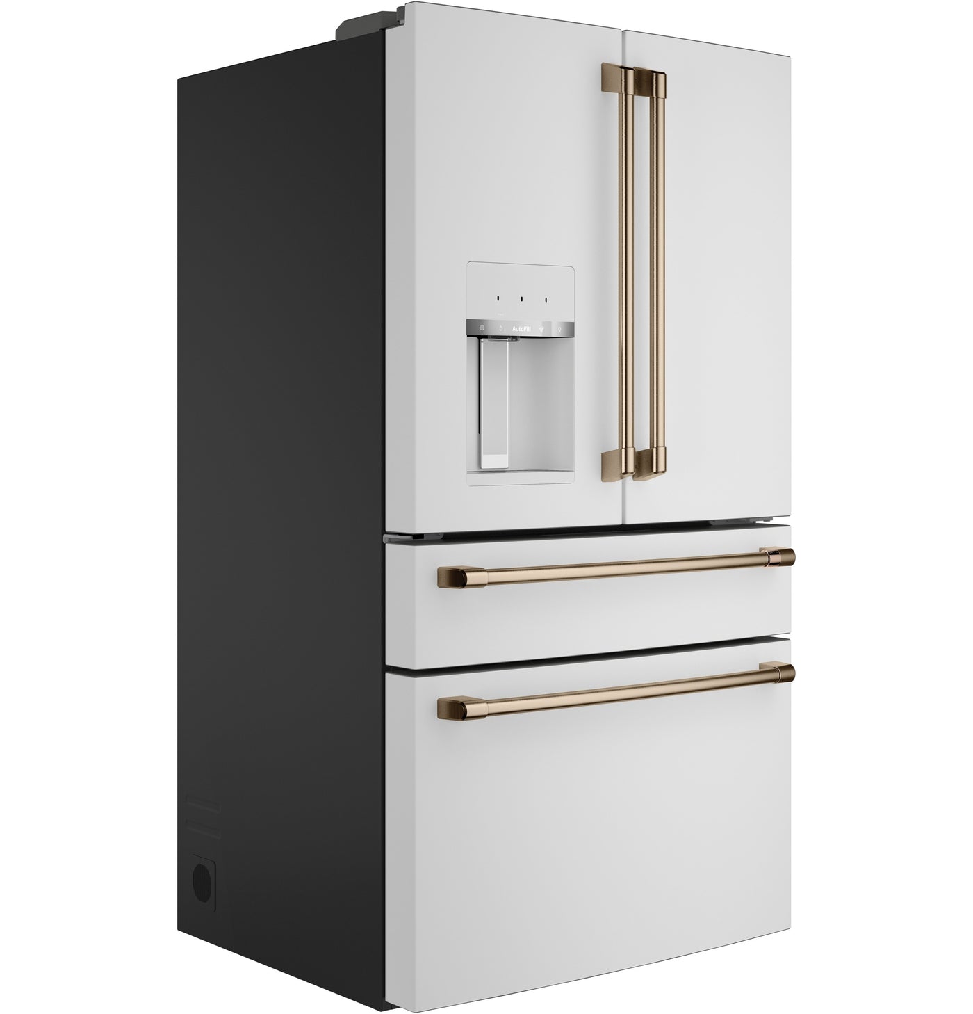 Café Matte White 36" 4-Door French-Door Refrigerator (27.8 Cu. Ft.) - CVE28DP4NW2