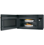 Café Matte Black Over-the-Range Convection Microwave Oven (1.7 Cu.Ft) - CVM517P3MD1