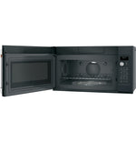 Café Matte Black Over-the-Range Convection Microwave Oven (1.7 Cu.Ft) - CVM517P3MD1