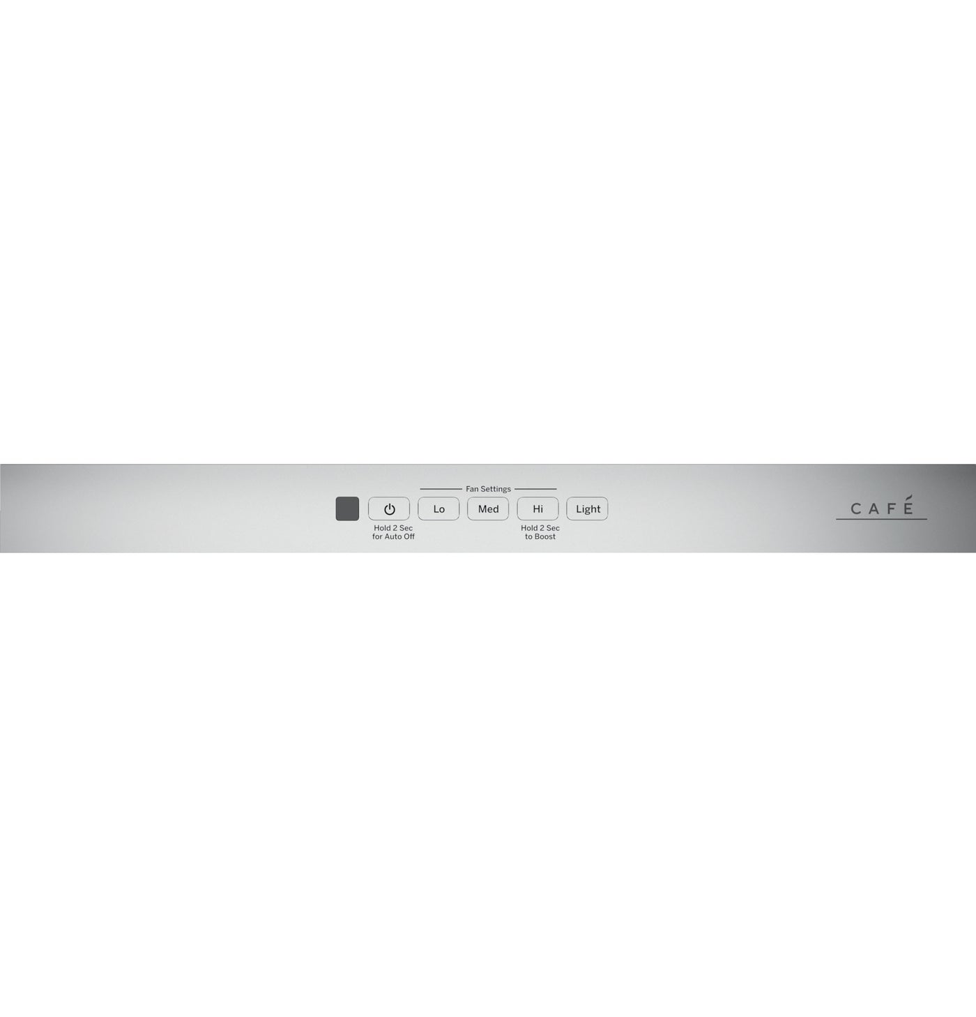 Café Stainless Steel 30" 350-CFM Wall-Mount Glass Canopy Chimney Hood - CVW73012MSS