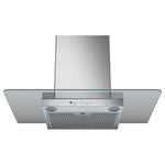 Café Stainless Steel 30" 350-CFM Wall-Mount Glass Canopy Chimney Hood - CVW73012MSS
