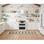 Café Matte White 30" 350-CFM Wall-Mount Glass Canopy Chimney Hood - CVW73014MWM