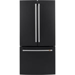 Café Matte Black 33" Counter-Depth French-Door Refrigerator (18.6 Cu. Ft.) - CWE19SP3ND1