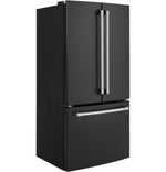 Café 33" 18.6 Cu. Ft. Matte Black Counter-Depth French Door Refrigerator - CWE19SP3ND1