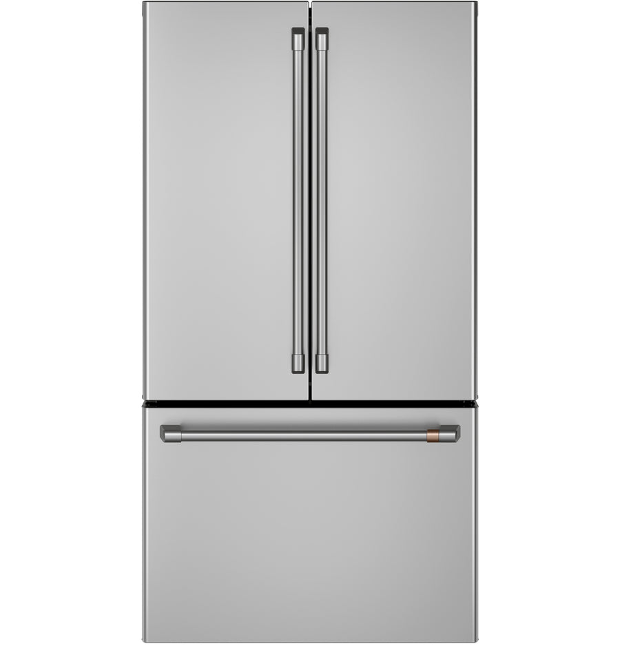 Café 36" 23.1 Cu. Ft. Stainless Steel Counter-Depth French Door Refrigerator - CWE23SP2MS1