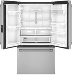 Café 36" 23.1 Cu. Ft. Stainless Steel Counter-Depth French Door Refrigerator - CWE23SP2MS1