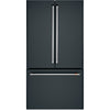 Café Matte Black 36" Counter-Depth French-Door Refrigerator (23.1 Cu. Ft.) - CWE23SP3MD1