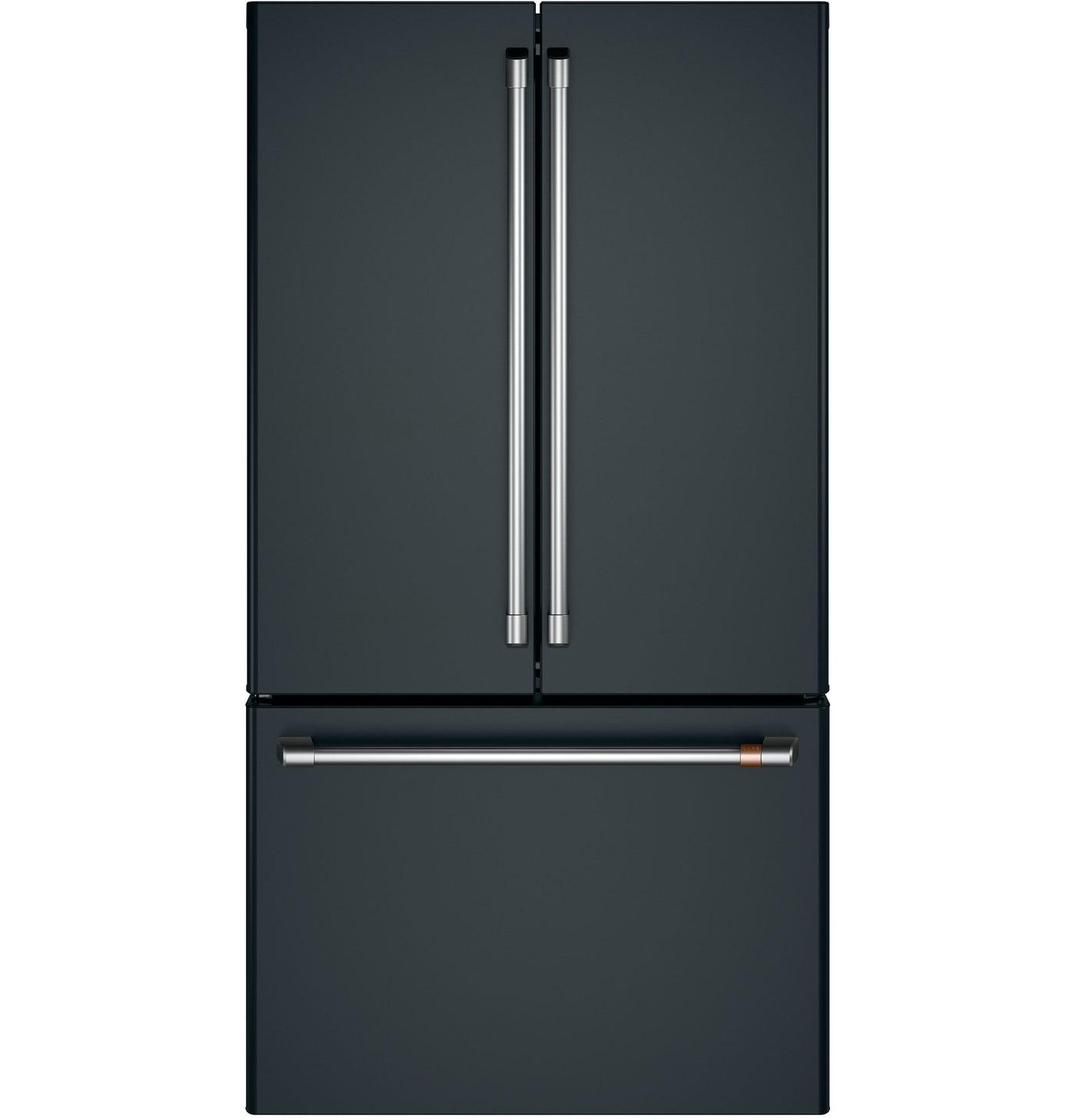 Café Matte Black 36" Counter-Depth French-Door Refrigerator (23.1 Cu. Ft.) - CWE23SP3MD1