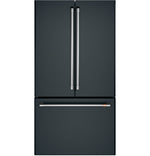 Café 36" 23.1 Cu. Ft. Matte Black Counter-Depth French Door Refrigerator - CWE23SP3MD1
