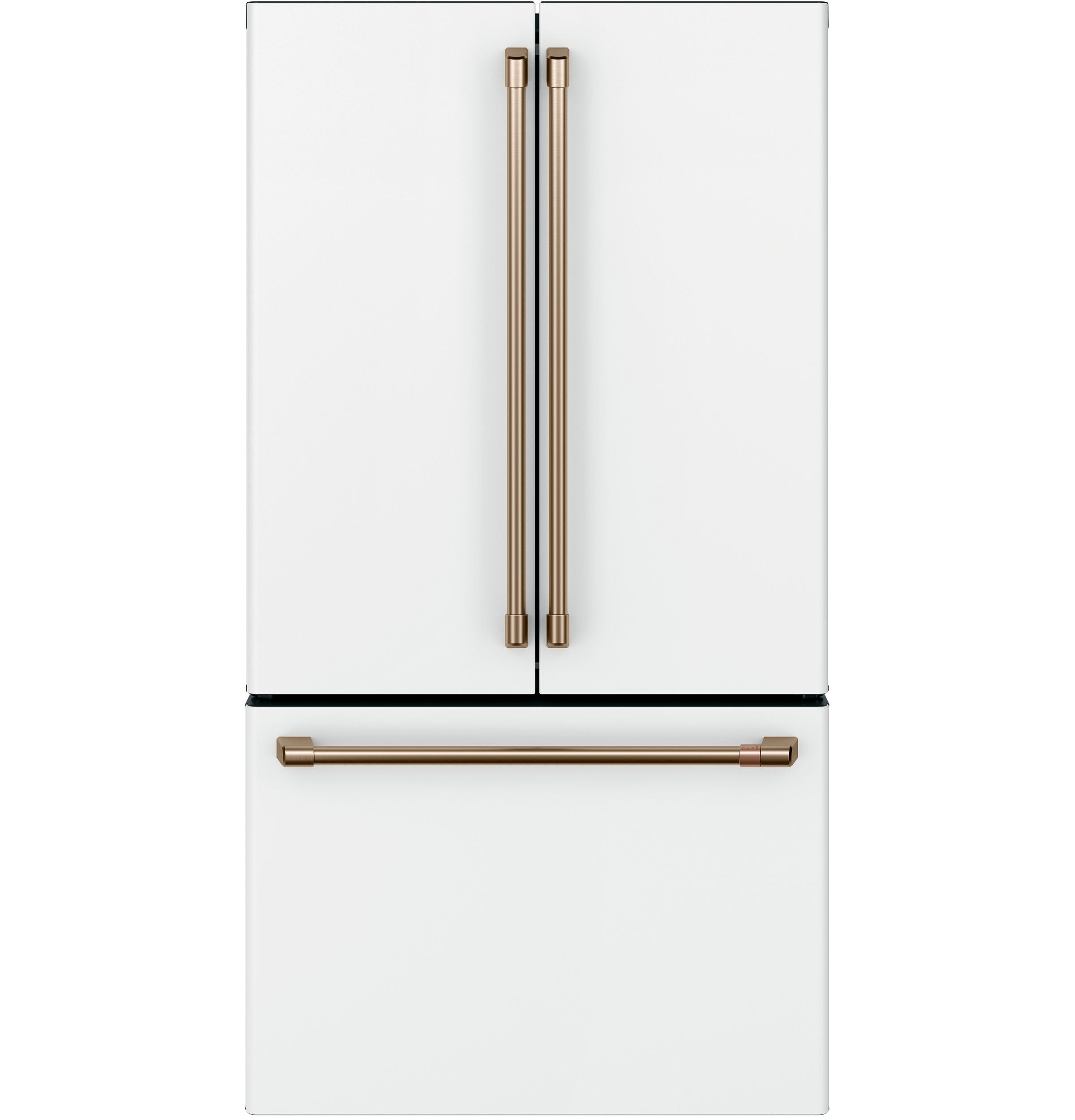 Café 36" 23.1 Cu. Ft. Matte White Counter-Depth French Door Refrigerator - CWE23SP4MW2