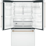 Café Matte White 36" Counter-Depth French-Door Refrigerator (23.1 Cu. Ft.) - CWE23SP4MW2