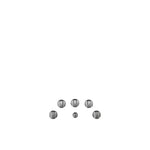 Café™ Brushed Stainless 5-Piece Electric Cooktop Knobs - CXCE1HKPMSS