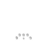 Café™ Brushed Stainless 5-Piece Gas Cooktop Knobs - CXCG1K0PMSS