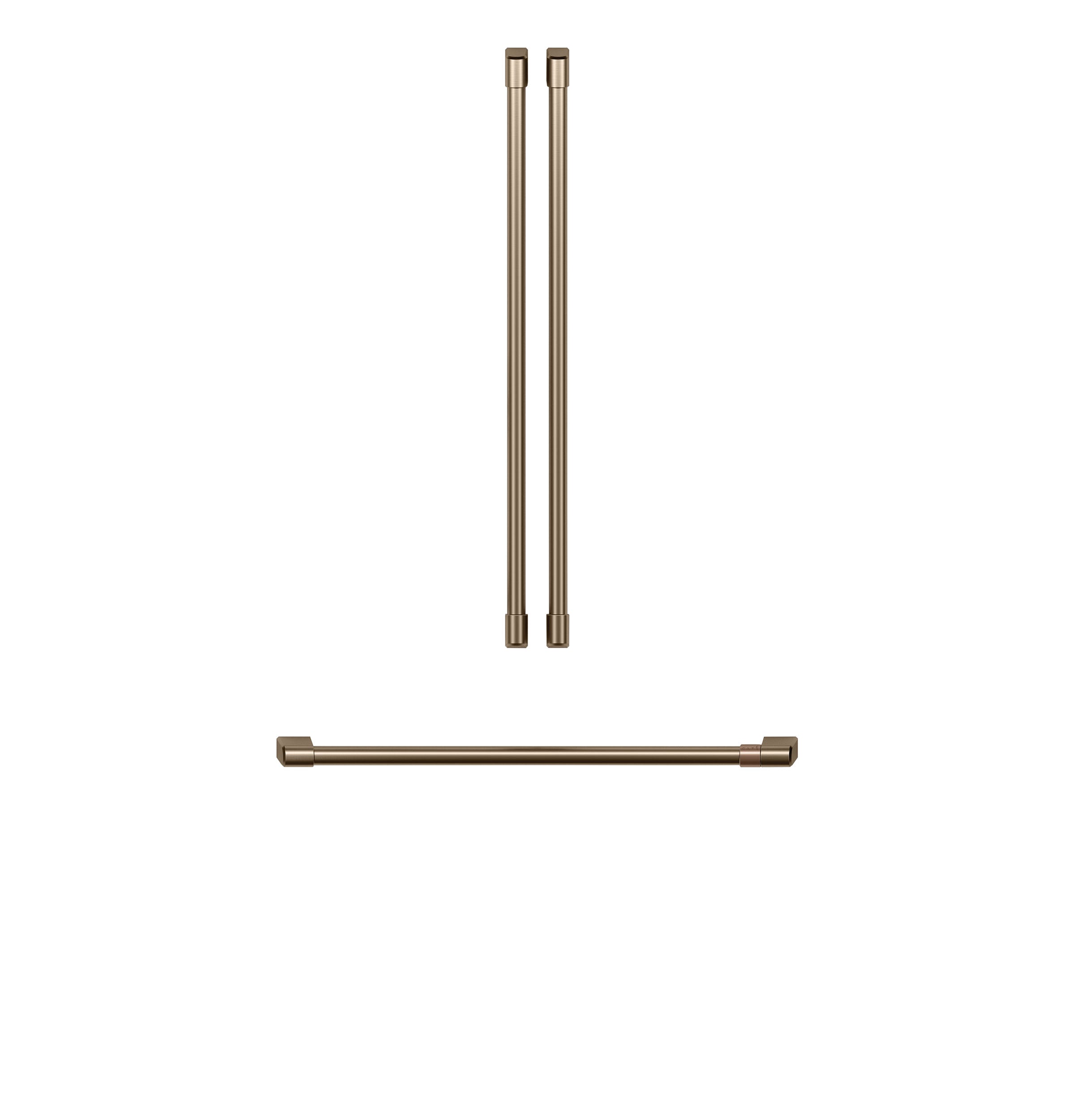 Café Brushed Bronze Handle Kit for 36" Refrigerators - CXLB3H3PMBZ