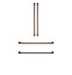 Café Brushed Copper Refrigerator Handle Kit - CXQB4H4PNCU