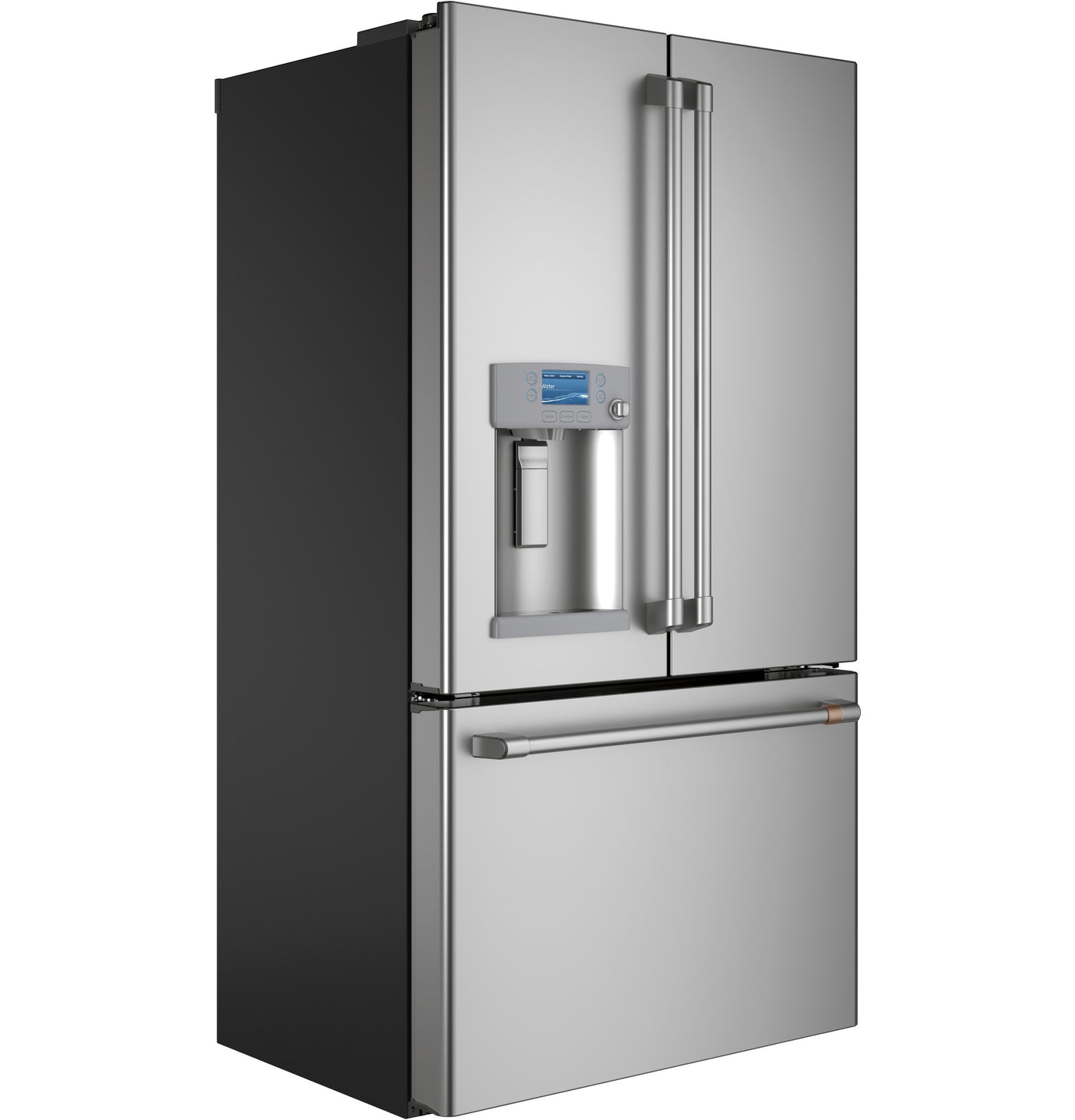 Café Stainless Steel 36" Counter-Depth French-Door Refrigerator with Hot Water Dispenser (22.2 Cu. Ft.) - CYE22TP2MS1