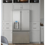 Café Stainless Steel 36" Counter-Depth French-Door Refrigerator with Hot Water Dispenser (22.2 Cu. Ft.) - CYE22TP2MS1