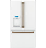 Café 36" 22.2 Cu. Ft. Matte White Counter-Depth French Door Refrigerator with Hot Water Dispenser - CYE22TP4MW2