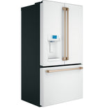 Café 36" 22.2 Cu. Ft. Matte White Counter-Depth French Door Refrigerator with Hot Water Dispenser - CYE22TP4MW2