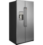 Café 36" 21.9 Cu. Ft. Stainless Steel Counter-Depth Side-by-Side Refrigerator - CZS22MP2NS1