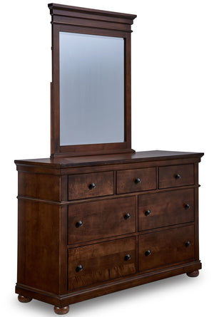 Canterbury Mirror - Warm Cherry