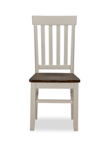 Caylie Dining Chair - Ivory, Driftwood