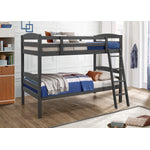 Charlie Twin Bunk Bed - Grey