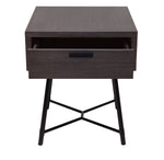 Chester End Table - Rustic Grey