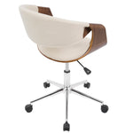Curvo Office Chair - Cream