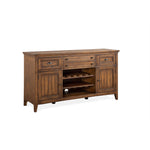 Bay Creek Server - Toasted Nutmeg, Aged Bronze hardware