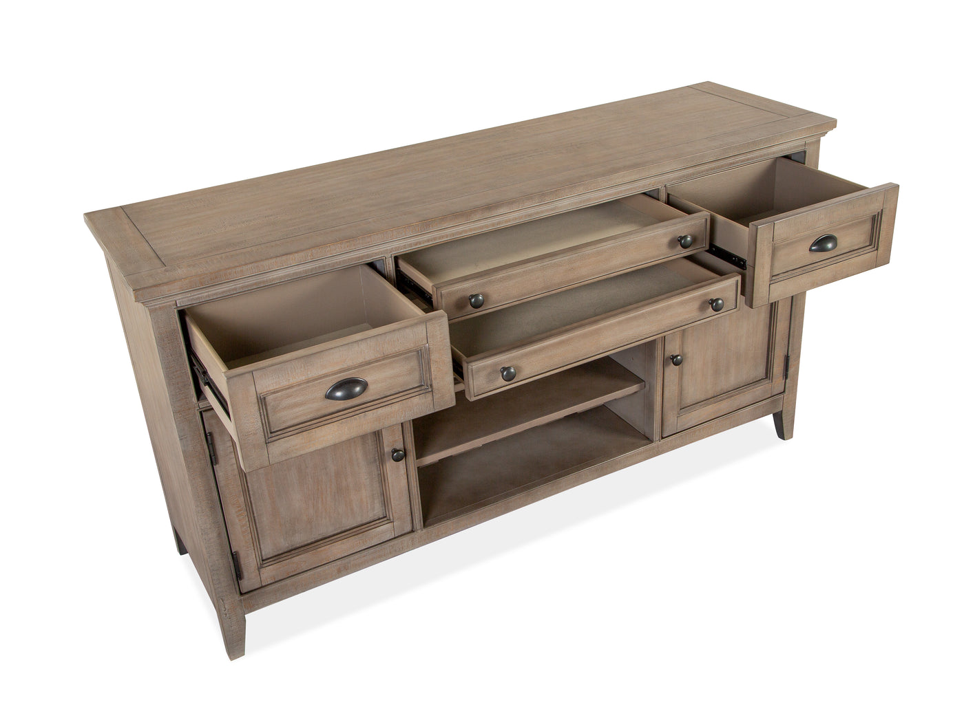 Paxton Place Buffet - Greyish Brown