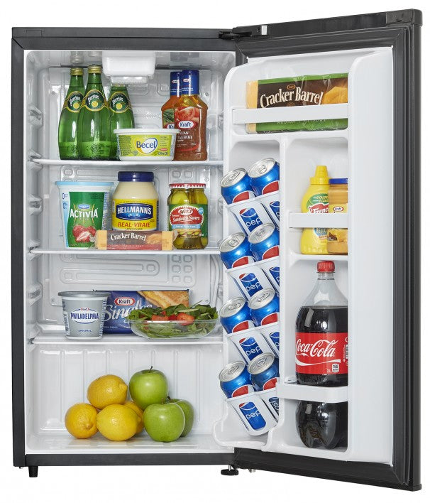 Danby Black Mini Fridge (3.3 Cu.Ft.) - DAR033A6BDB-6